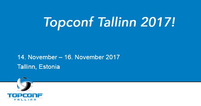 topconf's tweet photo. Thanks to all who attended @TopconfEE #Software #Conference #2017, the presentation slides available on our webpage as well. https://t.co/cAfU68i0VS https://t.co/lOp3n4a7K4