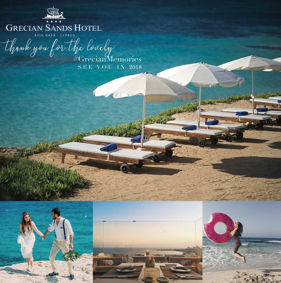 greciansands's tweet photo. It was a fantastic year, full of special moments, unforgettable times and experiences to treasure for a lifetime. Thank you and see you again next year!
#ClosingSeason #GrecianSands https://t.co/MtgwBoFKNp