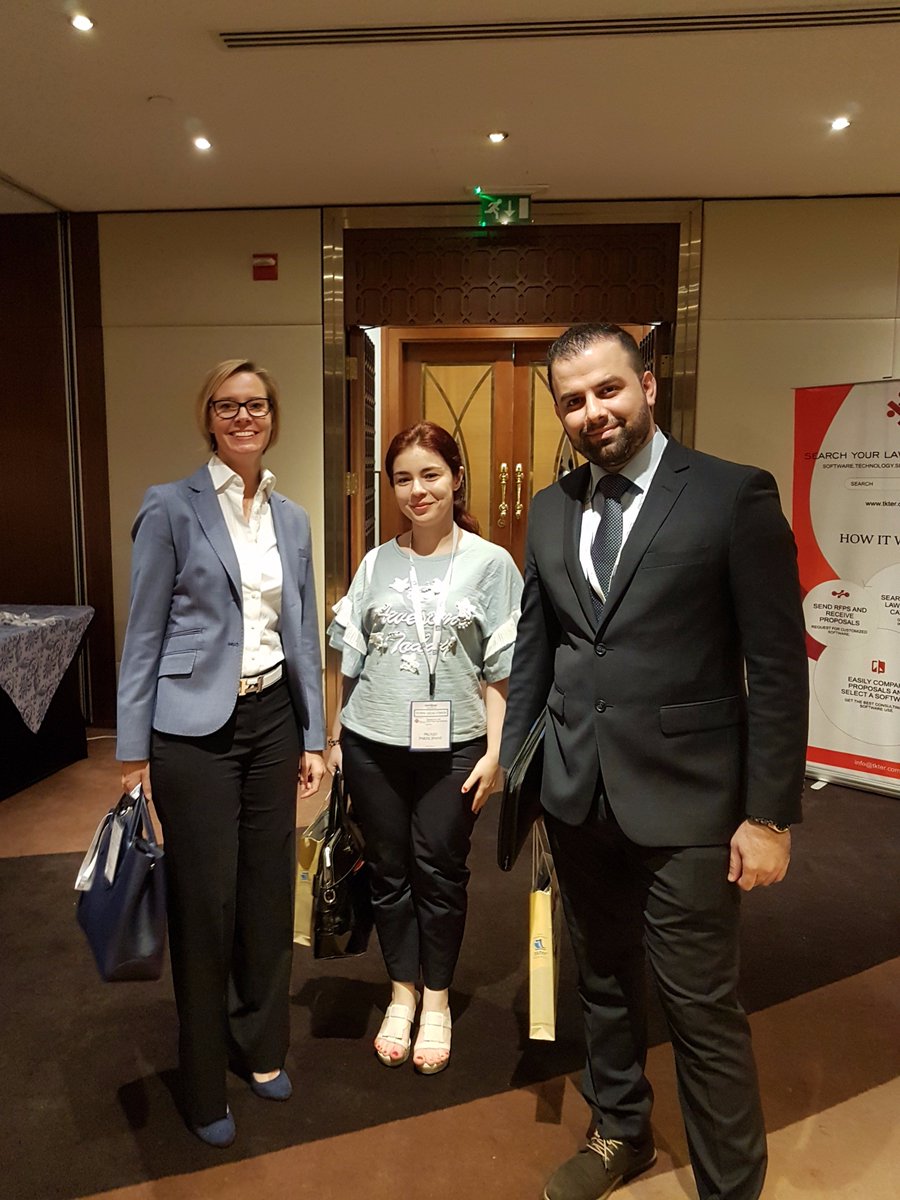 aalegalgroup's tweet photo. Mr. Dhulfiqar &amp; Ms. Iman from @aalegalgroup with @Microsoft's Head of corporate, external and Legal Affairs, in the Gulf region #JoanneFichlin during #GLOBAL_IP_CONFEX by @events4sure https://t.co/m9LDvThpHM