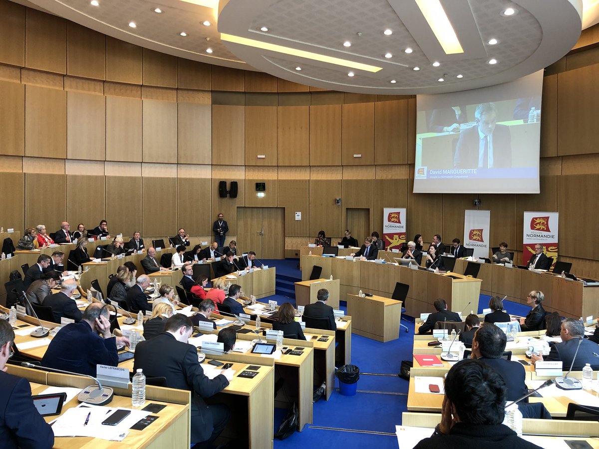 « Une délégation de chefs d’entreprises à l’étranger comme le fait le Président <a href="/Herve_Morin/">Hervé Morin</a>, c’est la reconnaissance internationale de la <a href="/RegionNormandie/">Région Normandie</a> et cela nous permet ainsi de conquérir de nouveaux marchés » #APNormandie <a href="/NdieConquerante/">La Normandie Conquérante</a>