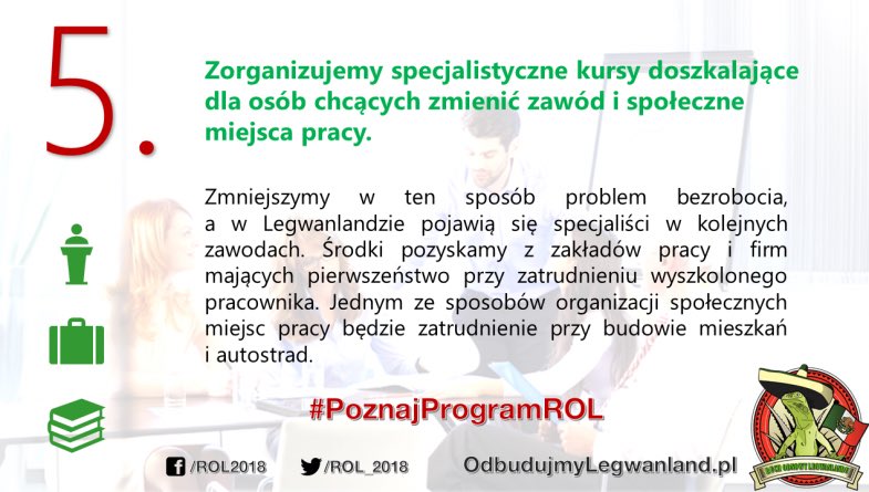 ROL_2018's tweet photo. ℹ️ #PoznajProgramROL

➡️ Zobacz więcej na OdbudujmyLegwanland.pl!
#ROL2018 #Legwanland #PrzyszloscMaNaImieLegwanland https://t.co/ntVXhedcUu