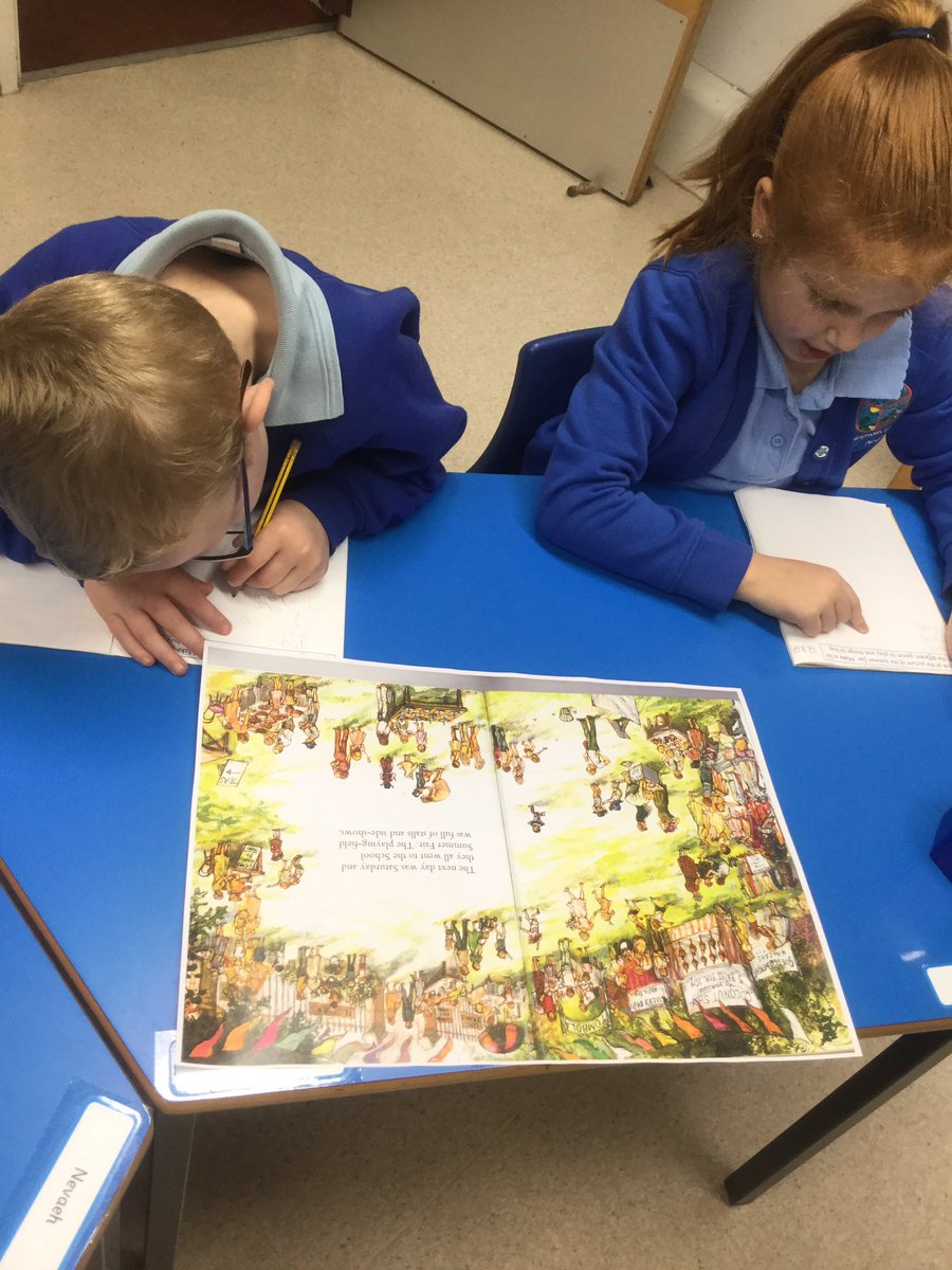 SimpsonsLane1B's tweet photo. We are listing games to play and things to buy at the summer fair @SimpsonsLane #Dogger #WholeClassRead https://t.co/2nMeJob6Lh