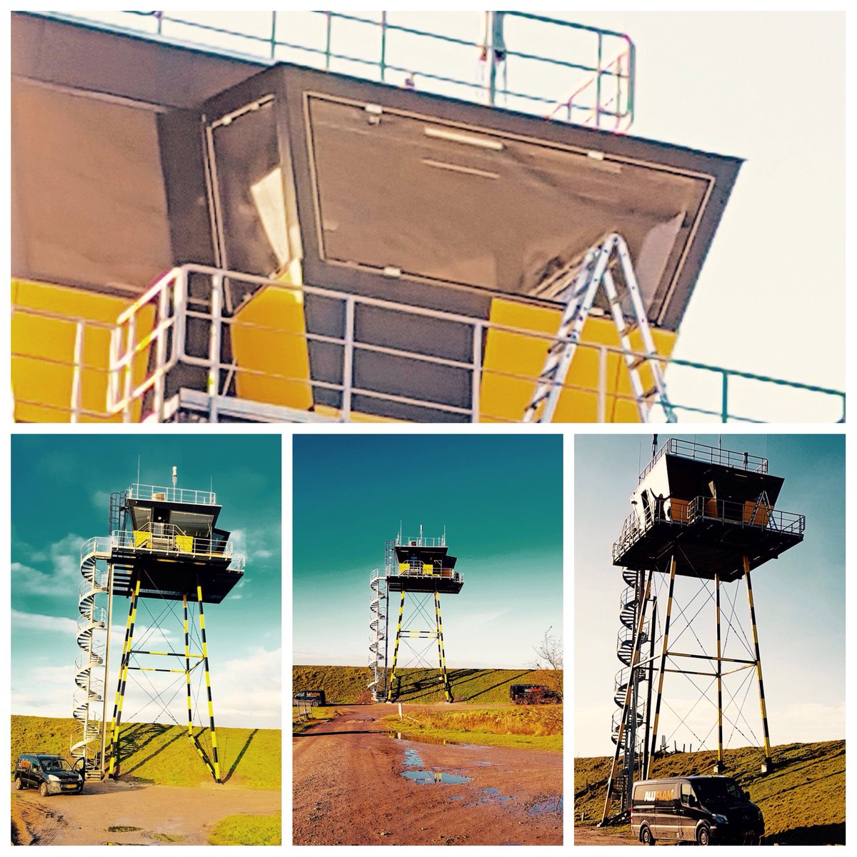 AluflamAS's tweet photo. Ministry of Defence Shooting Tower delivered by Aaholm Aluflam through Davidsen Toemmerhandel A/S. https://t.co/pmZFxbgGtr