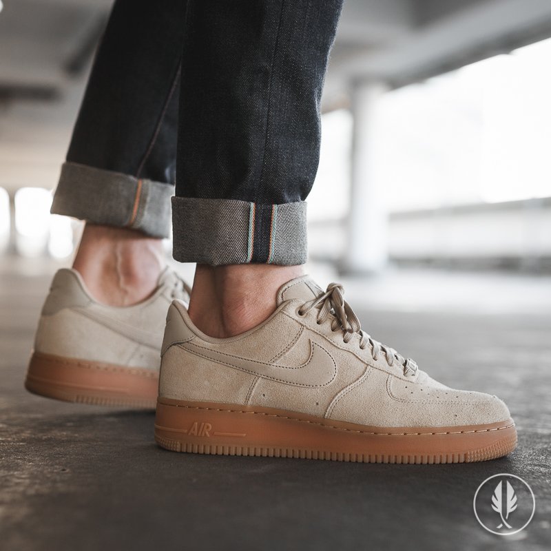 AFEW STORE on Twitter: ""Nike Air Force 1 '07 Lv8 Suede" •Mushroom• | Now Live @afewstore | Shop Link: https://t.co/AS5KoSnRsb / Twitter