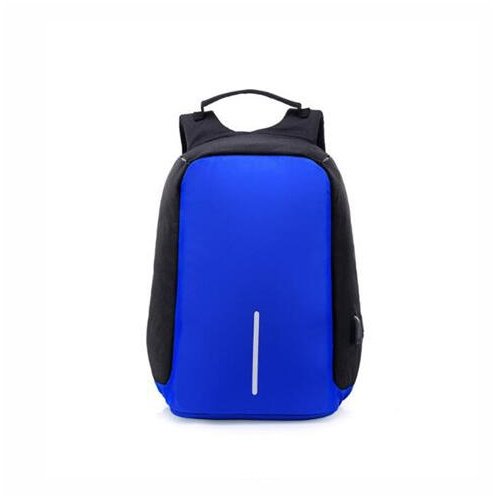 mochila antirrobo azul