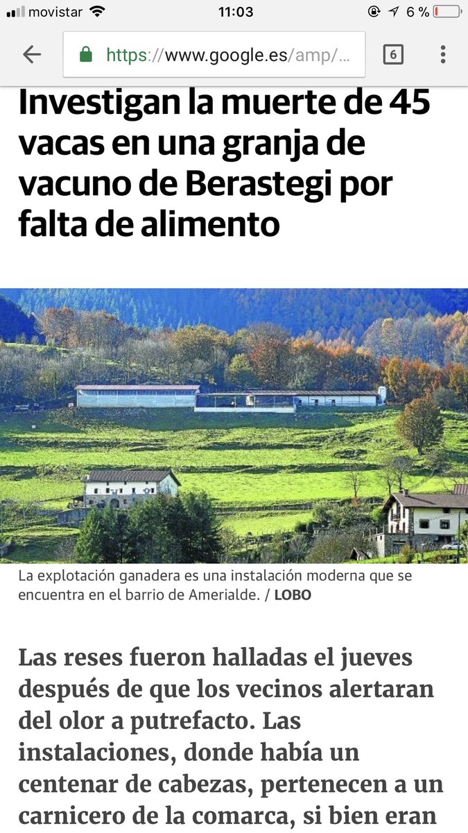 Un ganadero Deja morir de hambre a 45 vacas. Menos subvenciones a la ganadería desde el gobierno y la cee y más inspecciones en granjas.