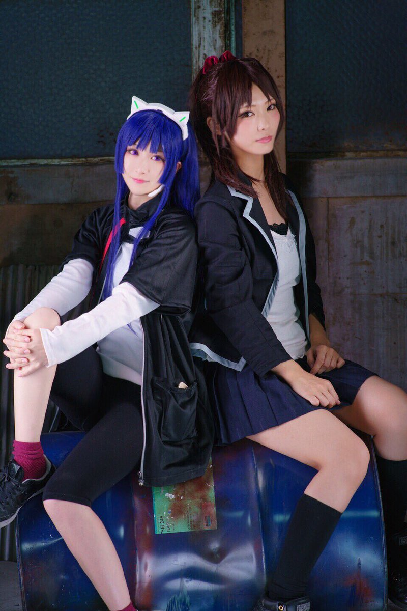 れいちる Cosplay ギルティクラウン ツグミ ｙｕｉ 篠宮綾瀬 れいちる Photo Stainsgatez ツグミと綾瀬の2sとピン載せちゃう ギルティクラウン 篠宮綾瀬