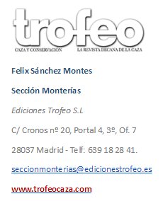 #felixtrofeo #FelizLunes para todos. <a href="/Blogmonteros/">Blog Monteros</a> <a href="/felixsm/">felixsm</a> <a href="/trofeocaza/">Trofeo Caza</a>