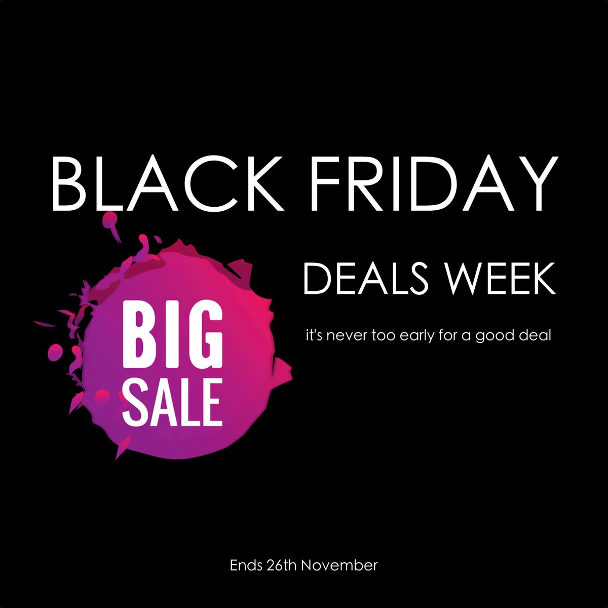 FPVDronesUK's tweet photo. Black Friday Week long sale now on!

https://t.co/fj8c4Y29w4 https://t.co/Al95wFEg1b