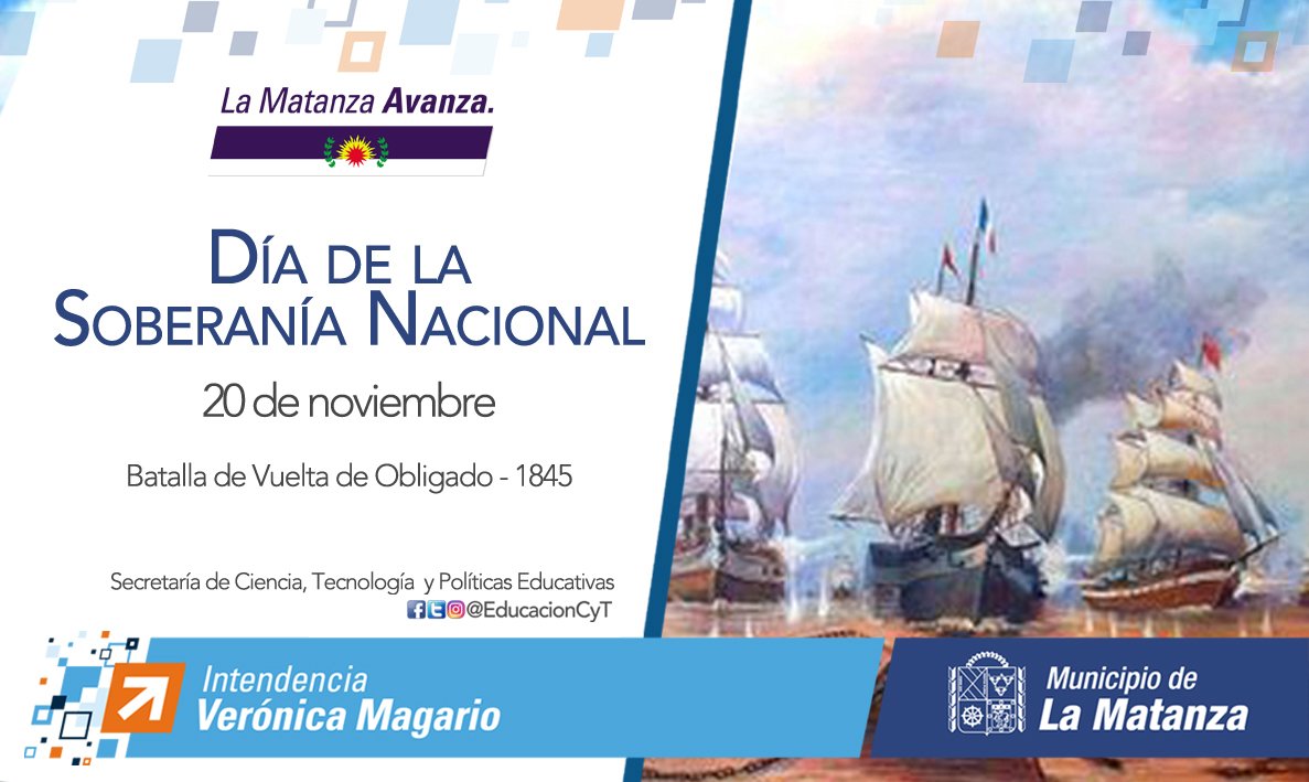EducacionCyT's tweet photo. 20 de noviembre 🇦🇷 #DíadelaSoberaníaNacional️
Se recuerda la Batalla de Vuelta de Obligado en 1845 https://t.co/muMZjRqv20