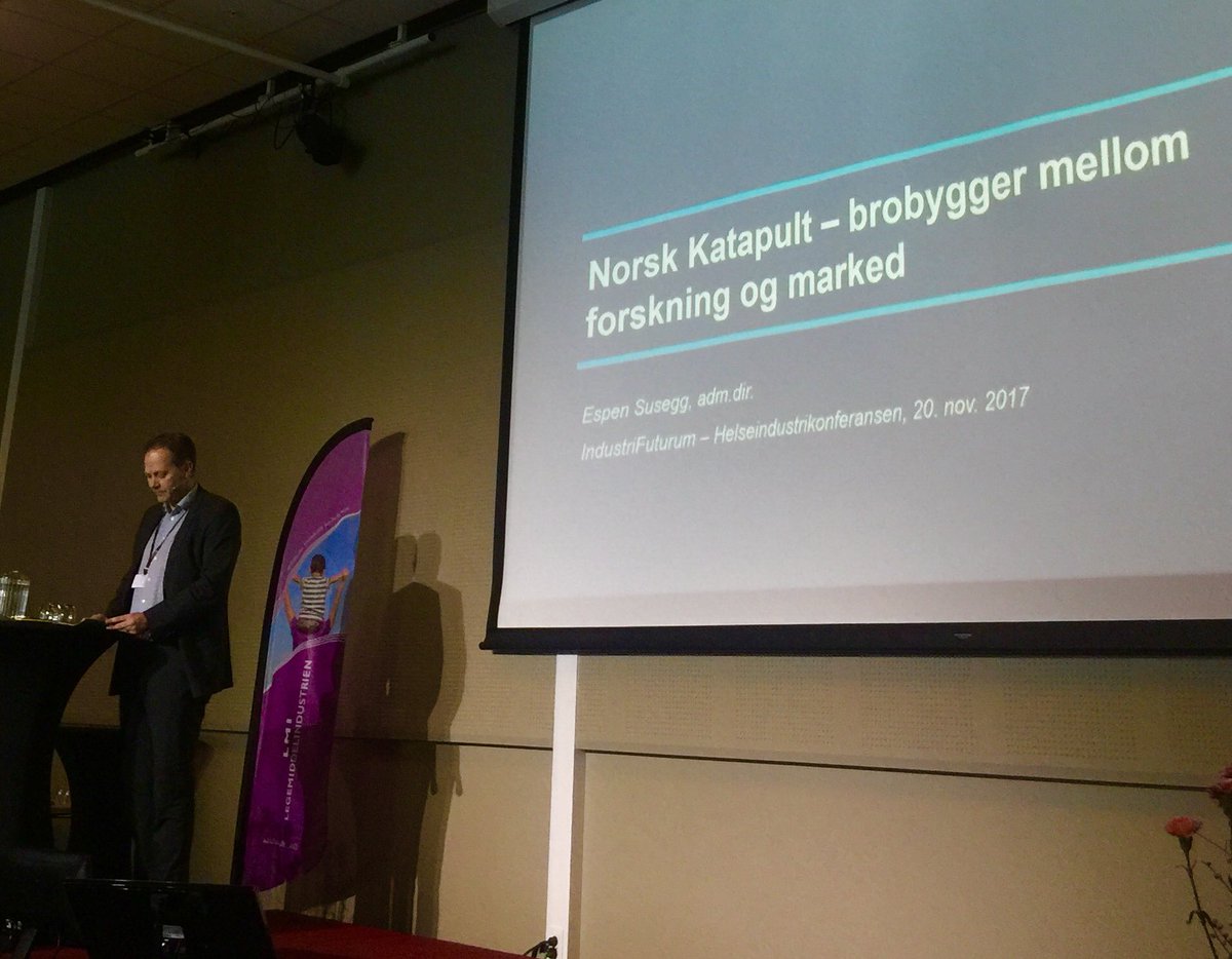 AKFahlvik's tweet photo. @siva_sf @ESusegg om #katapult - og behovet  for helse/lifesc-samarbeid og koordinering mellom gode aktører også innafor Ring 3. Nettopp! https://t.co/OHjVaPM63H