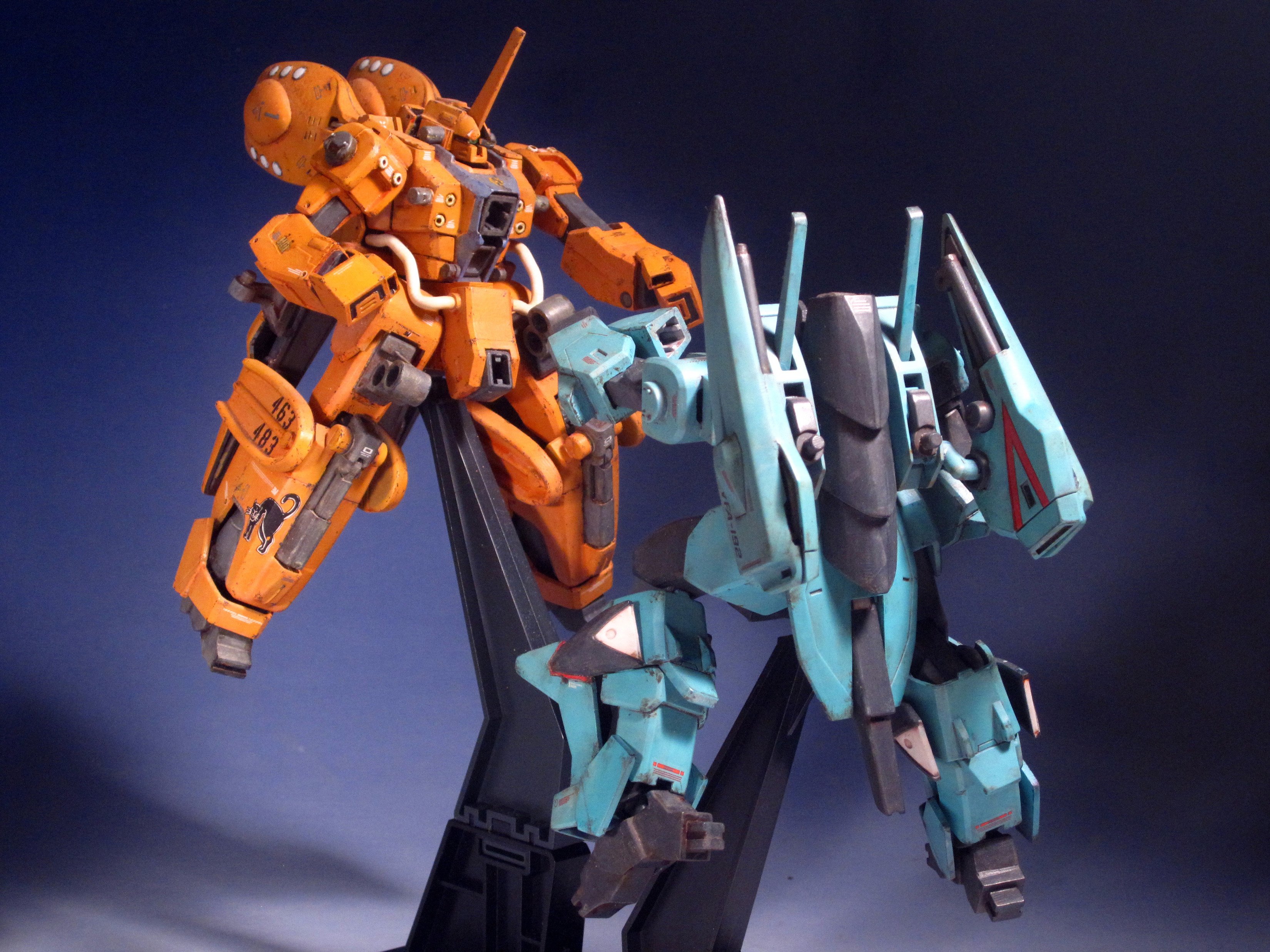 ぽくちむ ゲーマルク 10 とドーベンウルフ 12 ベースキットがガイアガンダムだから犬型に変形するのです ガンプラ可変動物園 T Co Mku2yqpixo Twitter