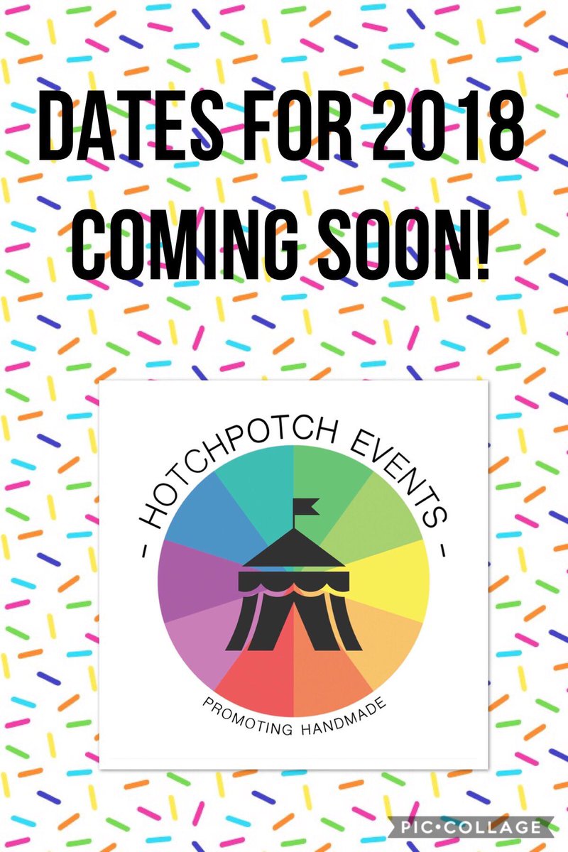 eventhotchpotch's tweet photo. Dates for fairs in 2018 are coming soon. We just need to do a bit of planning. Once we have the dates and venues sorted, stall applications will be opened. If you’d like to apply to have a stall at one of our Handmade Craft Fairs in 2018
Thank you, Joan &amp; Emily; Hotchpotch Events https://t.co/jjCCdBtp1g