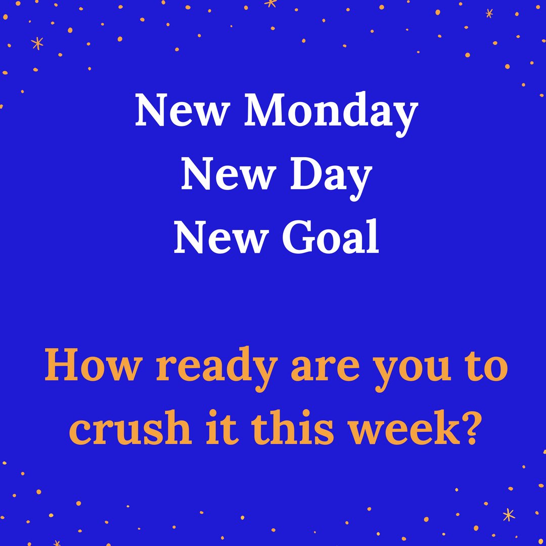 Forget about what happened last week. A new opportunity to start afresh and crush it this week. Go ahead and do the needful and you shall have cause to be happy by the end of the week. #smedigital #businessgoals - buff.ly/2mNdST8