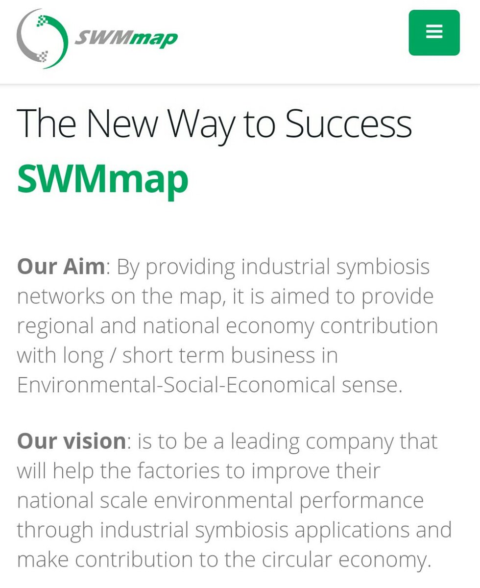 SWM_map's tweet photo. SWMmap begun to activities about #industrialsymbiosis #regionalIS #circulareconomy and support to #zerowasteprogram of Turkey.
Please visit our website https://t.co/9VpqLdpeGs https://t.co/KAMOQkSrbT