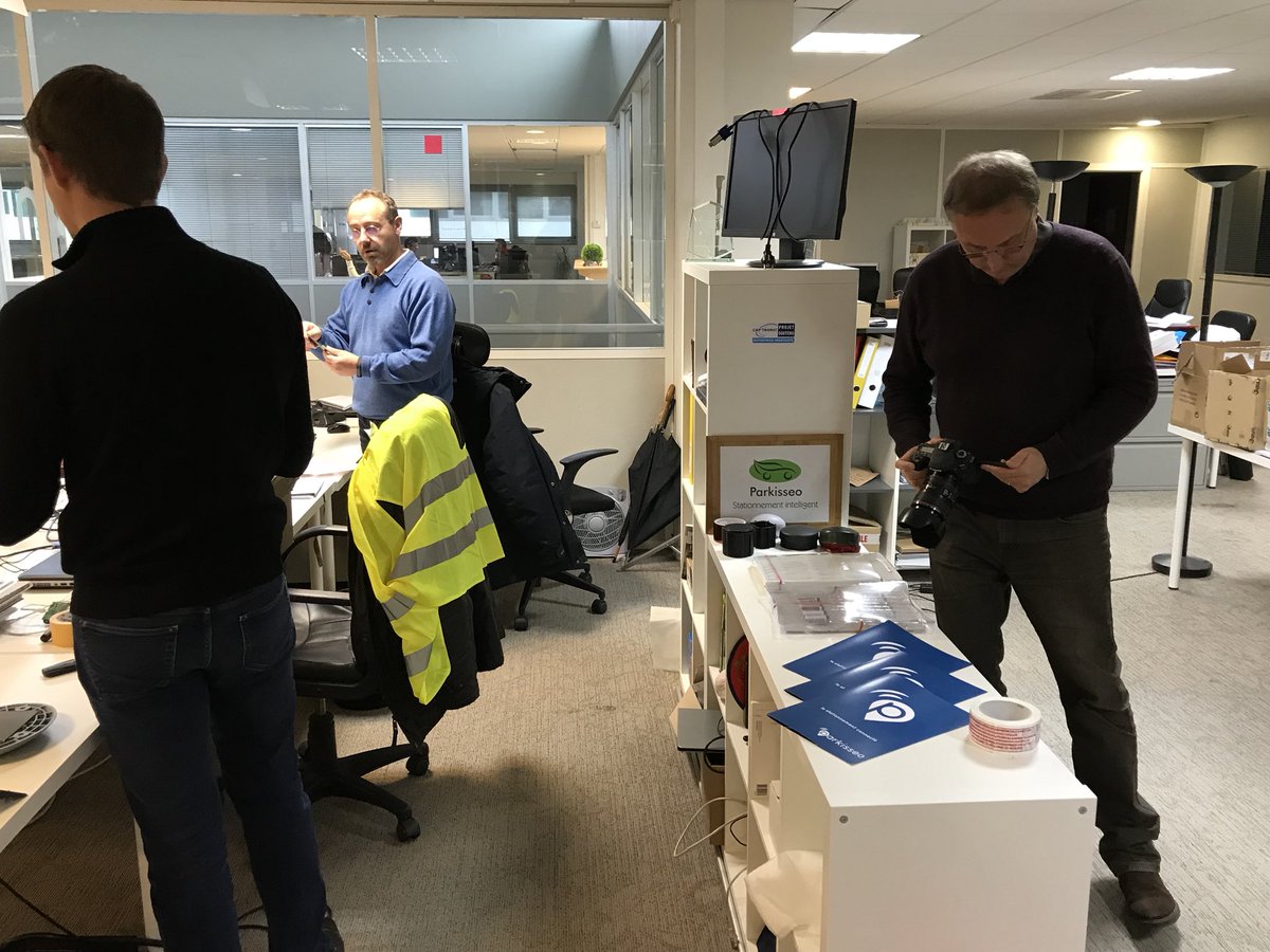 lateliermedias's tweet photo. De retour à l’@IOTVALLEY ce matin pour réaliser le film de présentation de @parkisseo et sa solution de places de parking connectées ! By @VIGISYS l’agence media service de Toulouse ! https://t.co/zLghni2jbL