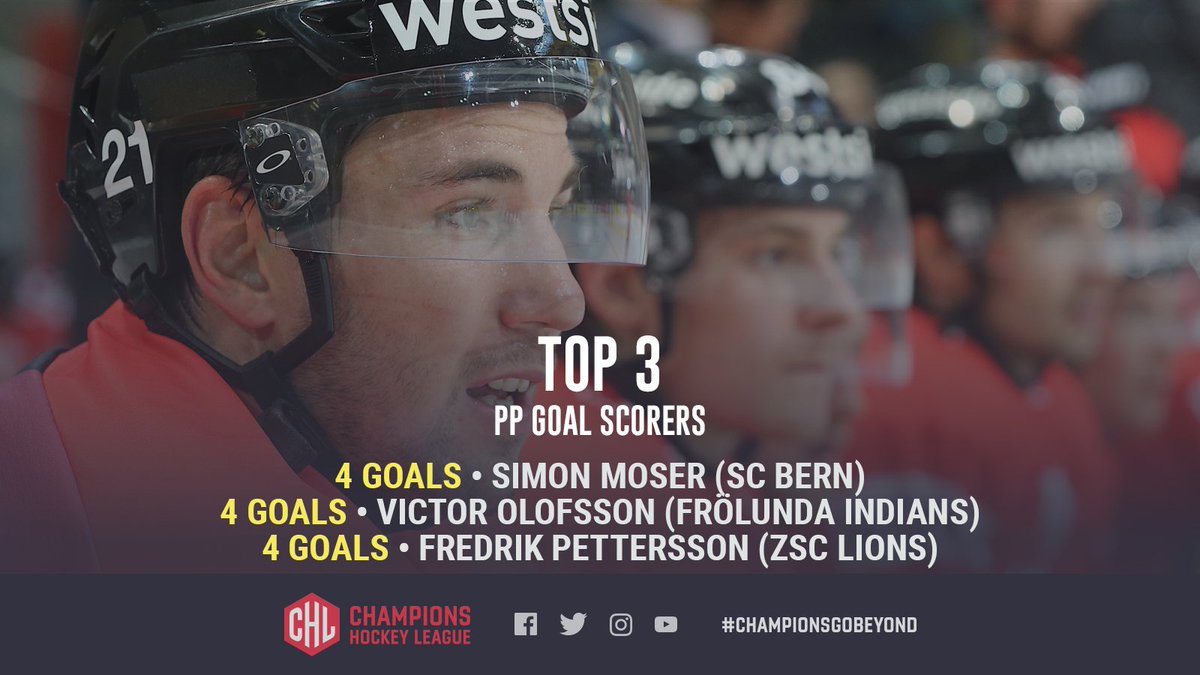 championshockey's tweet photo. Danger men on the powerplay, don't give Moser or Pettersson too much space in the next round... #ChampionsGoBeyond #StatsMonday https://t.co/NAtJgNtM5b