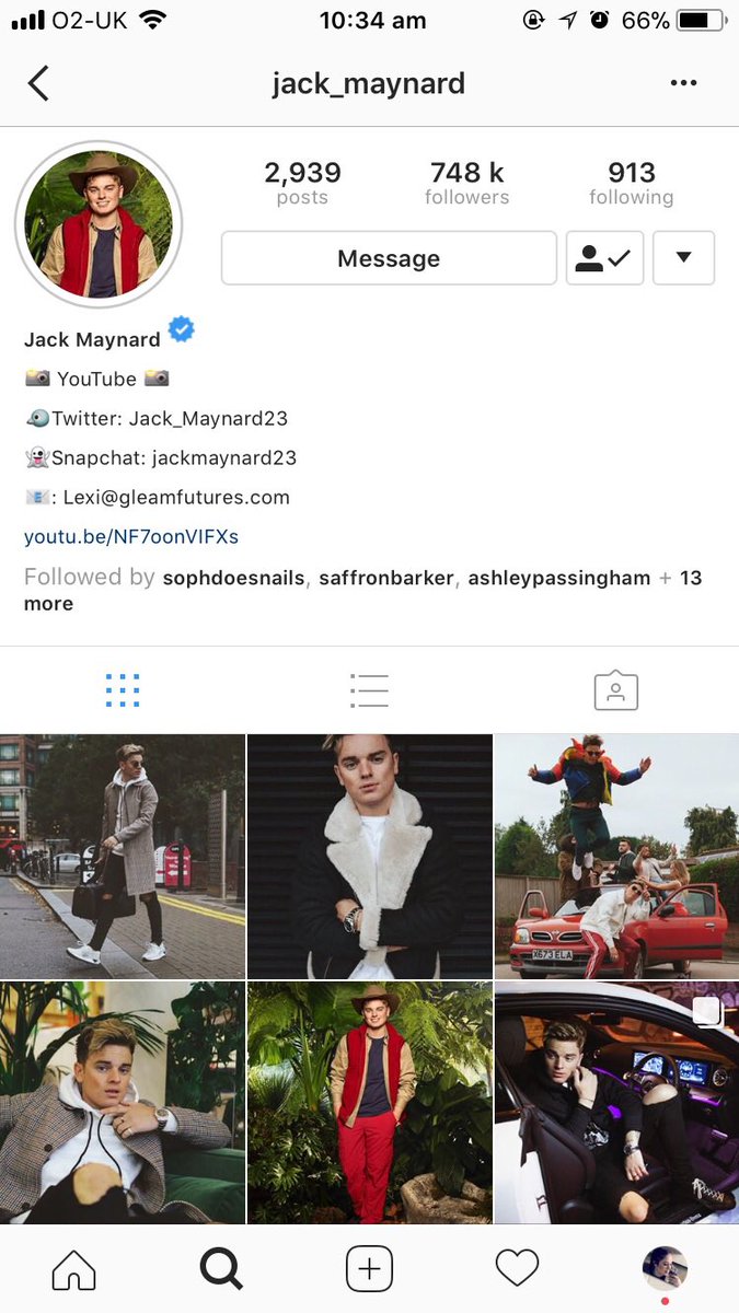 Junglejack_jack's tweet photo. Never been so proud of jack. He is gaining so much 😧 what’s the bet he will leave the jungle with over 1 mil followers on insta? @Jack_Maynard23 #JungleJack https://t.co/MyAzPl5FEw