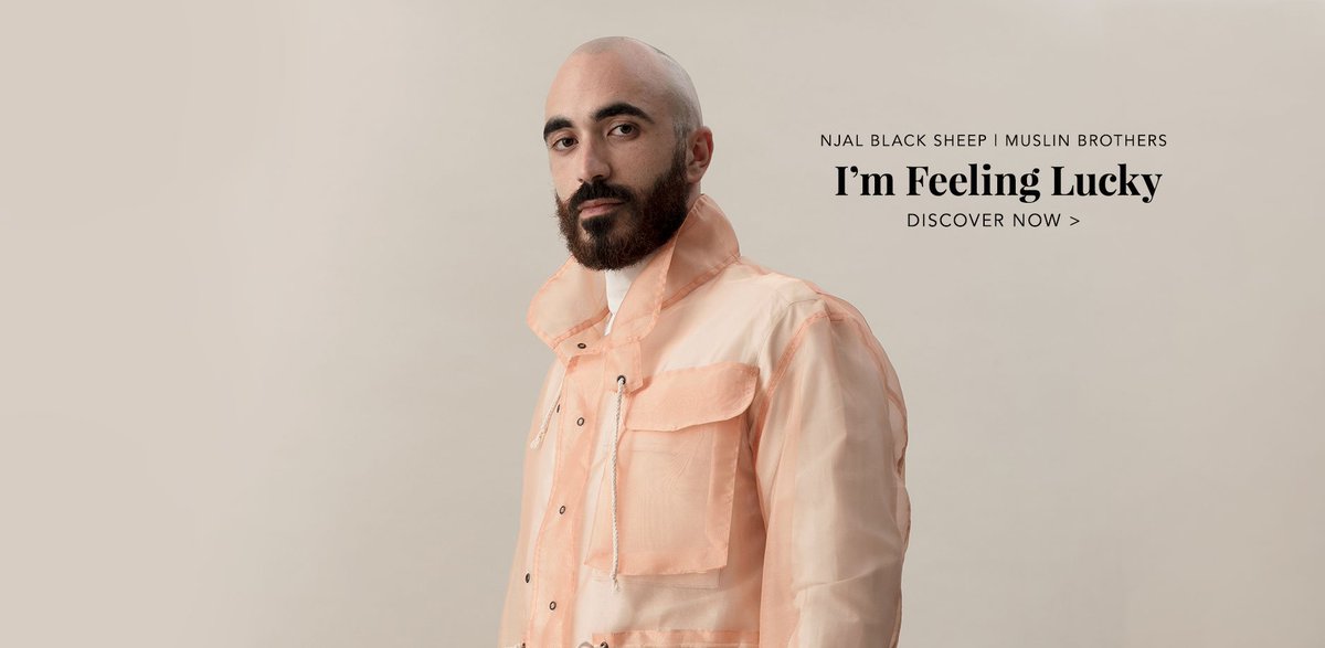 NOTJUSTALABEL's tweet photo. #NJALBlackSheep | Muslin Brothers, I'm Feeling Lucky. Explore Now: https://t.co/kMzNNYrRrc https://t.co/n5lsmlUr6F