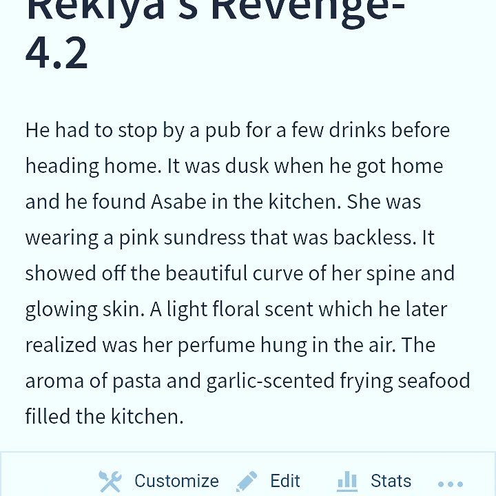 Bspice_kpaks's tweet photo. I've been writing a series called Rekiya's Revenge lately...you can read it on https://t.co/BKUeur5ubV #drama #Fiction #entertainment #art #stories #marriage #love #suspense #lagos #Kpaks #lifestyle https://t.co/vaOq4XcWwz