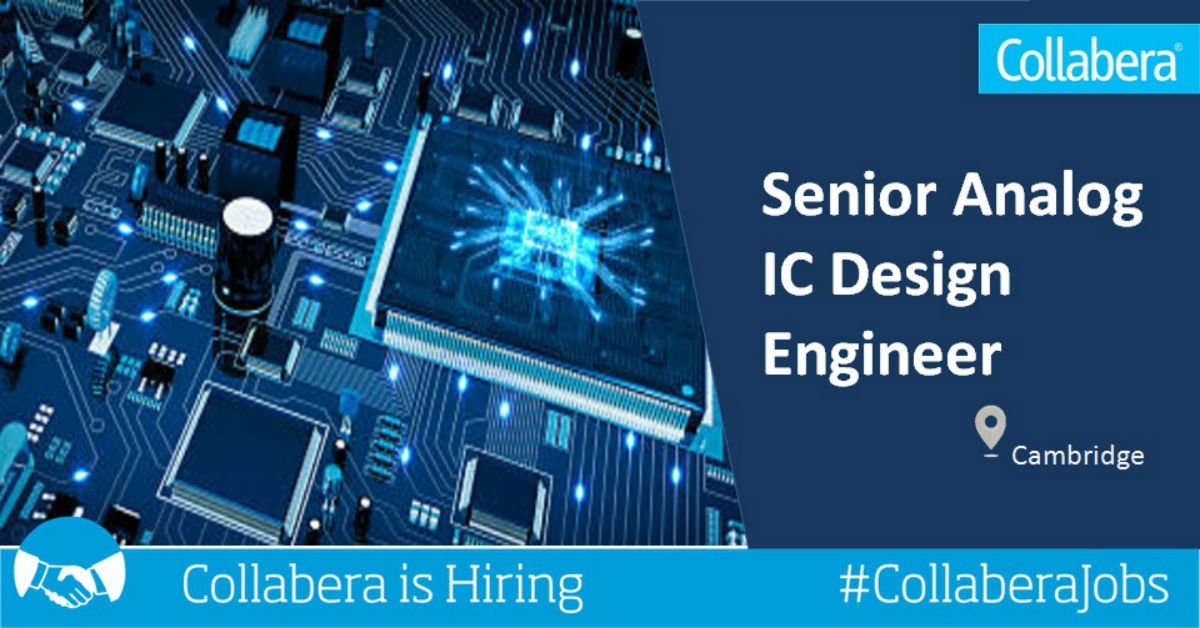 Collabera_UK's tweet photo. Looking for a Senior #Analog #IC Design #Engineer. The ideal candidate will have experience of full custom analogue #ICDesign on #CMOS or biCMOS processes using #Cadence tools.
Apply now: https://t.co/bLYK40W0B4
#Electronics #AnalogSignal https://t.co/zKAjTBKZLR