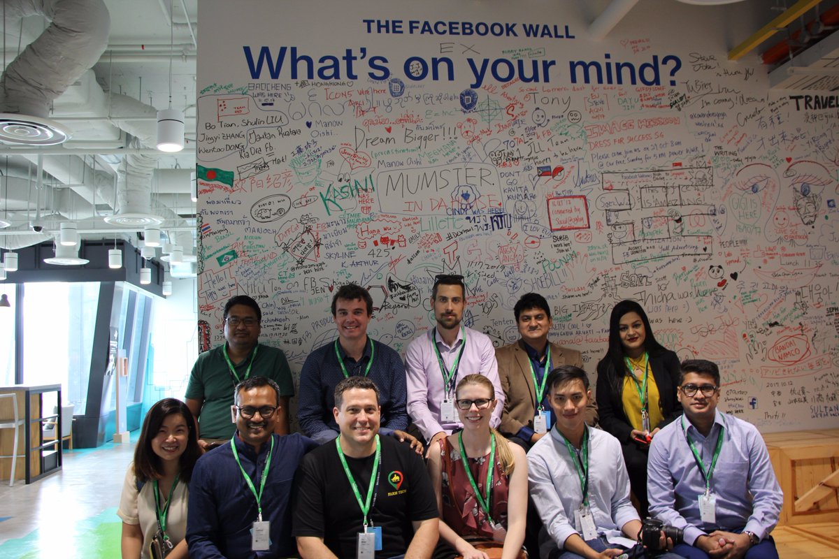 tech4farmers_'s tweet photo. We're getting a tour of the @facebook APAC HQ office with the Tech4farmers winners to learn about #Facebook strategy and some new tools to empower our community to engage on our page!
#AsiaAgTech https://t.co/DrMaHTVBPK