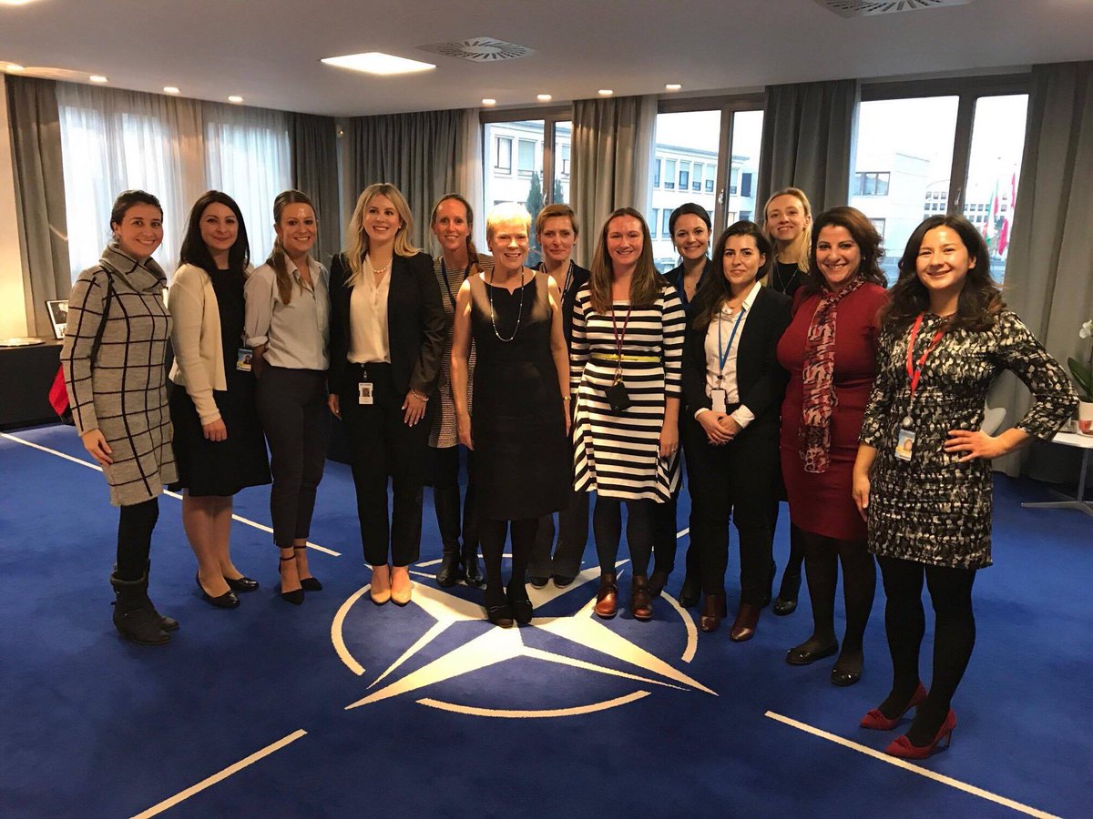 CandaceMahala's tweet photo. Thank you @Gottemoeller for meeting with @WIISBrussels and the interesting discussions on women empowerment. https://t.co/eQhu0rEEn1