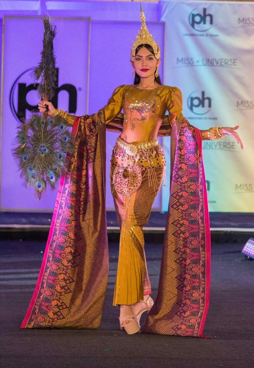 PhengSayana's tweet photo. Good luck sis bee!!#MissUniverse #Cambodia #missuniversecambodia2017 https://t.co/91aNxB24Y2