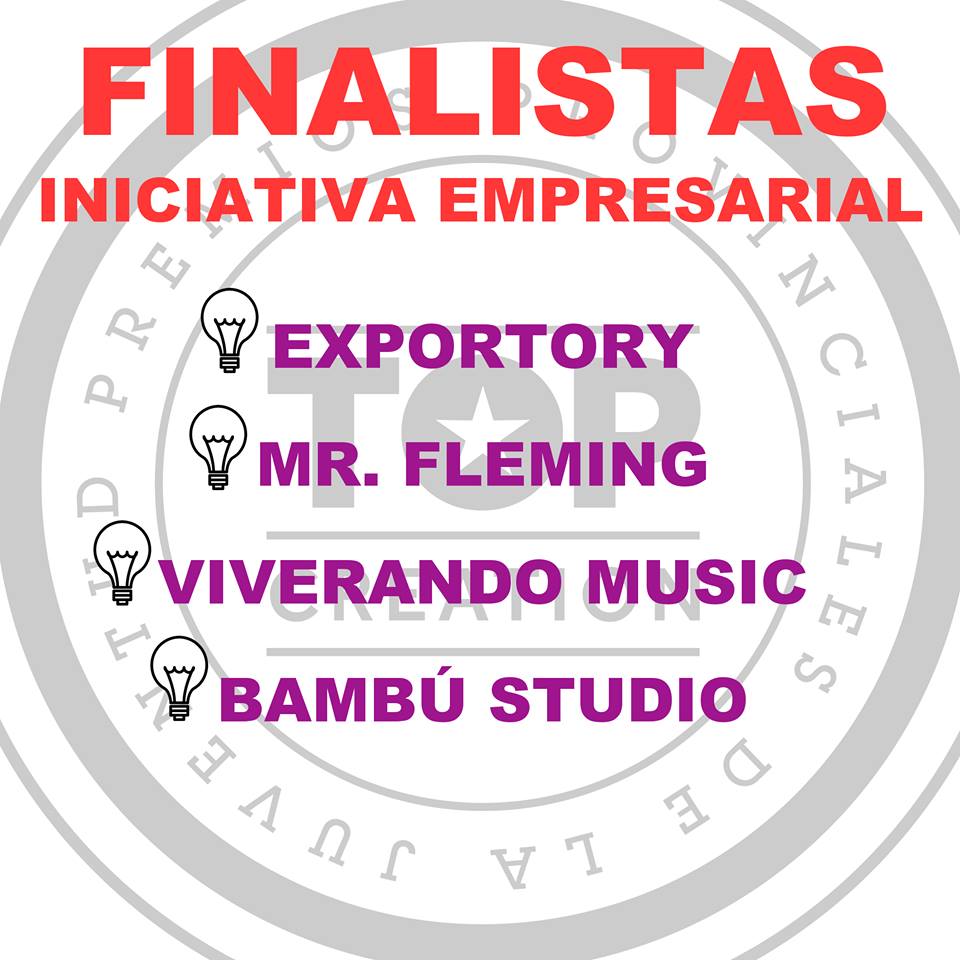 ceei's tweet photo. Bambu Studio y Exportory finalistas en los premios juventud de @dipuALCjuventud 👉 https://t.co/aZ7rjKOAJP 🎉 Suerte a @BAMBU_Studio @exportory @MrflemingCo @ViverandoMusic  #emprendedores #alicante #empresa https://t.co/NIJi3QAzZy