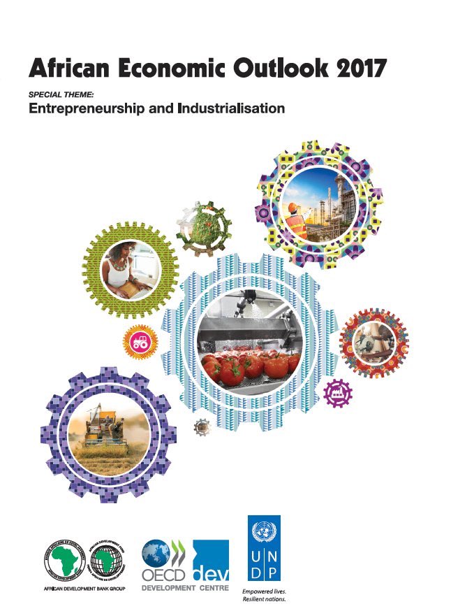 OECDdev's tweet photo. African governments need to integrate #entrepreneurship more fully into their #industrialisation strategies. Get the full scope ➡️ https://t.co/TW9sFK8WqZ #AEO2017 #AfricaIndustrializationDay https://t.co/brU09iQNXx