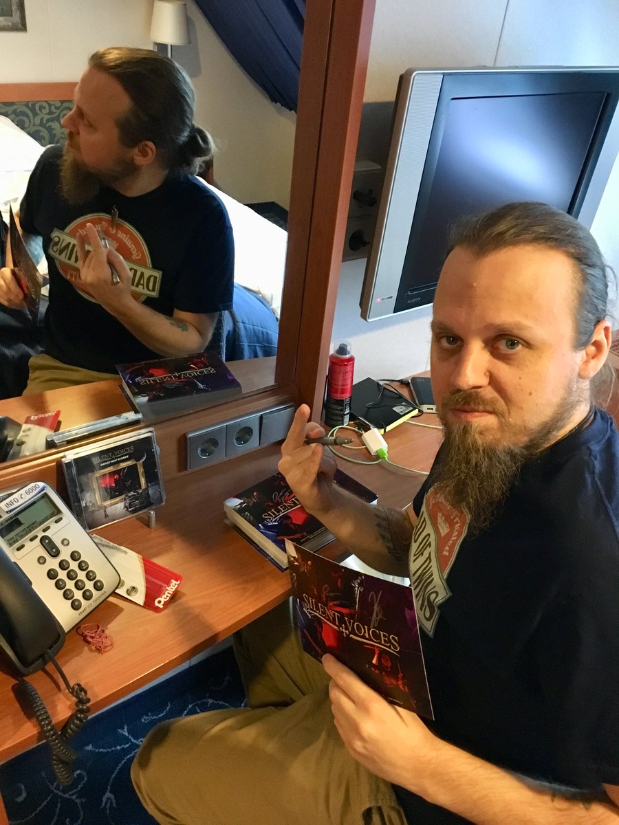 silentvoicesnet's tweet photo. Signing companion fancards for Darkest Night In Europe Live CD.
Which one is yours..? 😉
Available only for pre-orders so get yours NOW here: https://t.co/F8uMHFZviC
Shipping Worldwide! https://t.co/ij9aCtQ5wf