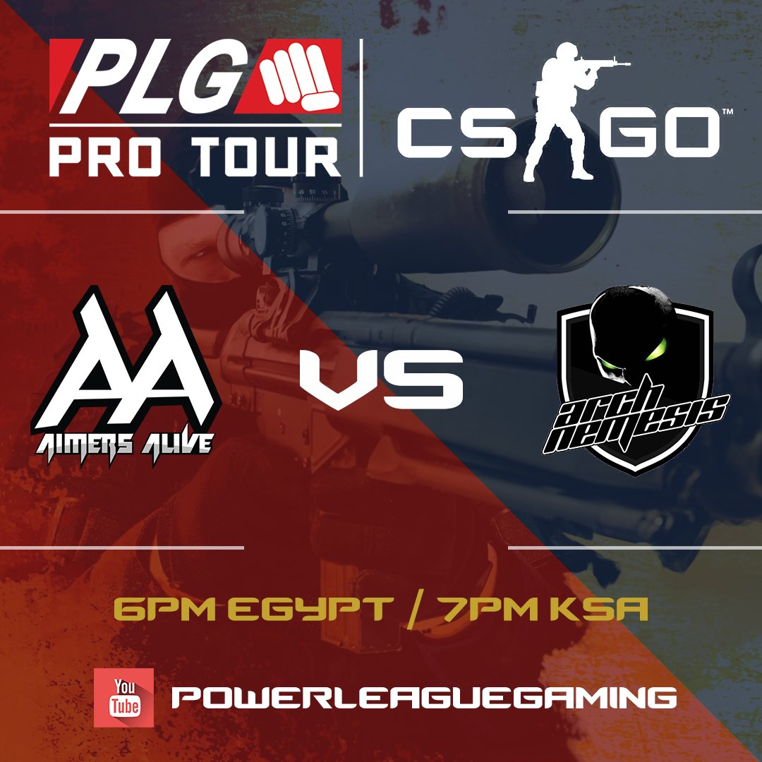 plgbuzz's tweet photo. The PLG Pro Tour with CS:GO continues tonight with the first match round of the loser brackets second round, starting with [IRQ] Aimers Alive (now part of @GGValour) versus [KSA] ArchNemesis. Who will continue the journey to the PLG Grand Slam?

Live on: https://t.co/4NGbFZgk0B https://t.co/OfF9dVdKPu