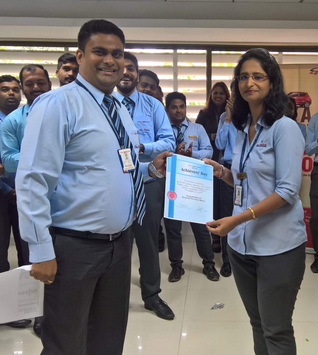 ShivamAutozone's tweet photo. We celebrated November born employees' birthdays , Achievers Celebration for Oct 2017 and also distributed Shivam Blockbuster Diwali Prizes. It was a fun filled event eagerly awaited by the employees.
#shivammaruti #wecare #celebrations #gratifications https://t.co/fkb7G9BLkR