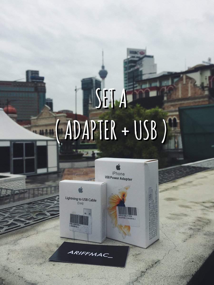 arifffyunus's tweet photo. PRMOTION UNICORN‼️‼️‼️‼️‼️.
.
korang TENGOK ni kat sini ada jual Cable | Adaptor| Earpod Apple Original 💯
RM45! RM45! RM45! setiap satu
apa korang dapat ? 
.
✅1month warranty 
✅free case 
.
 boleh WS atau DM terus ! 
https://t.co/3YFsLyfmM1 https://t.co/4VHzL32icZ