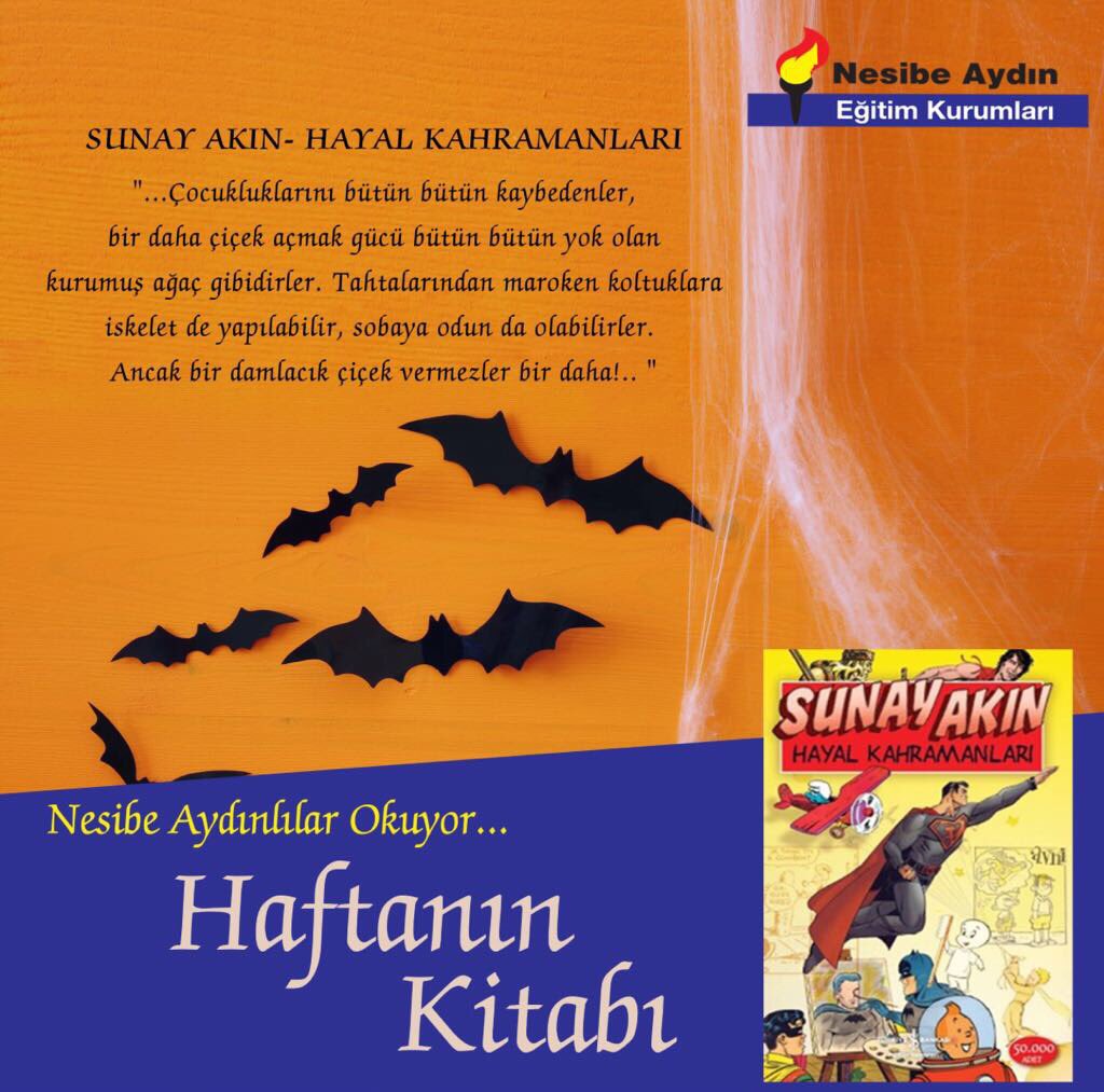 Haftanın kitabı 📖 #nesibeaydinantalya