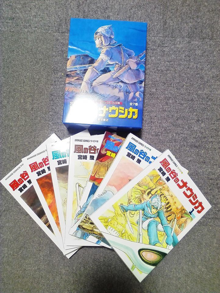 pastel_macaron's tweet photo. I finally bought the series of "Nausicaä of the Valley of the Wind" by Hayao Miyazaki :D :D :D
I won't be out for a next few days, maybe :p
#nausicaa #hayaomiyazaki #ghibli #ナウシカ #宮崎駿 #ジブリ https://t.co/x2nKUnLuCh