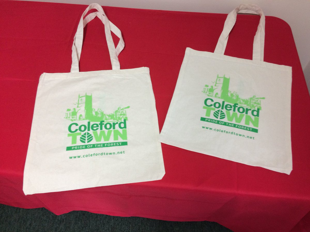 coleford_town's tweet photo. Shopping locally? Show your support for local traders and take pride in our town. Available at the Tourist Information Centre for just £3! #deanwye https://t.co/8J4TflVBOz