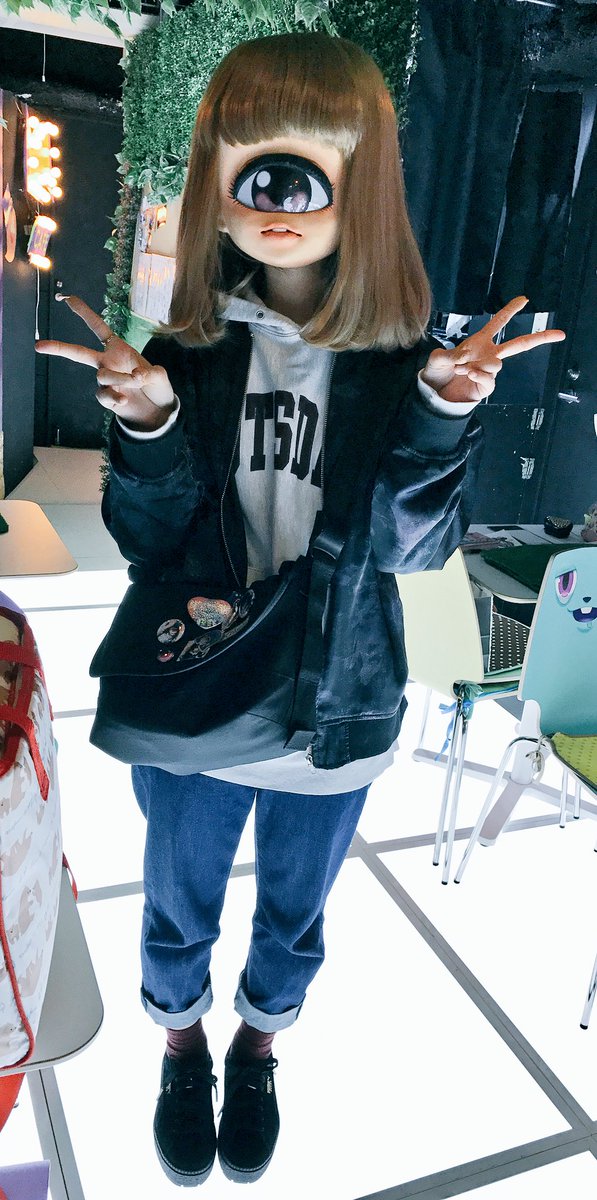 O Xrhsths えすこ Sto Twitter そしてなんと 創造神 母なる小沢団子様にお会いできまして ちもさんを体験させて頂きました めっちゃ可愛いしもうすごい事だよこれは ありがとうございました Monsterparty ちもさんフレンズ ちも
