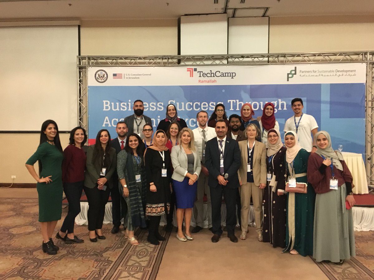 RabiSalam's tweet photo. @USCGJerusalem 
@psdorg 
#TechCampRamallah https://t.co/IG7ZyCOa5P