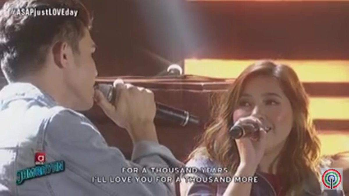 ramonaagarcia's tweet photo. Ang sarap pong pakinggan ng boses nyo.😄
you @moirarachelle4 and kuya @ImPascualInigo napaka nice po ng jamming nyong dalawa.😍#AThousandYear https://t.co/EEnn0bsXT0