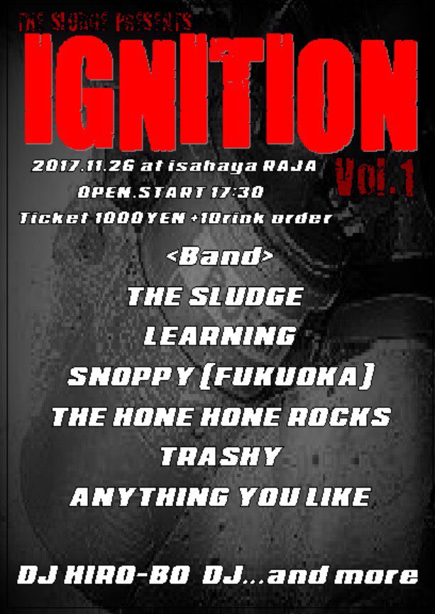 tukamon136's tweet photo. 1週間切りました!
よろしくです!
#TheSludge #Learning #Snoppy #TheHoneHoneRocks #Trashy #AnythingYouLike #DJHiro-Bo https://t.co/9j7dUPLYQp