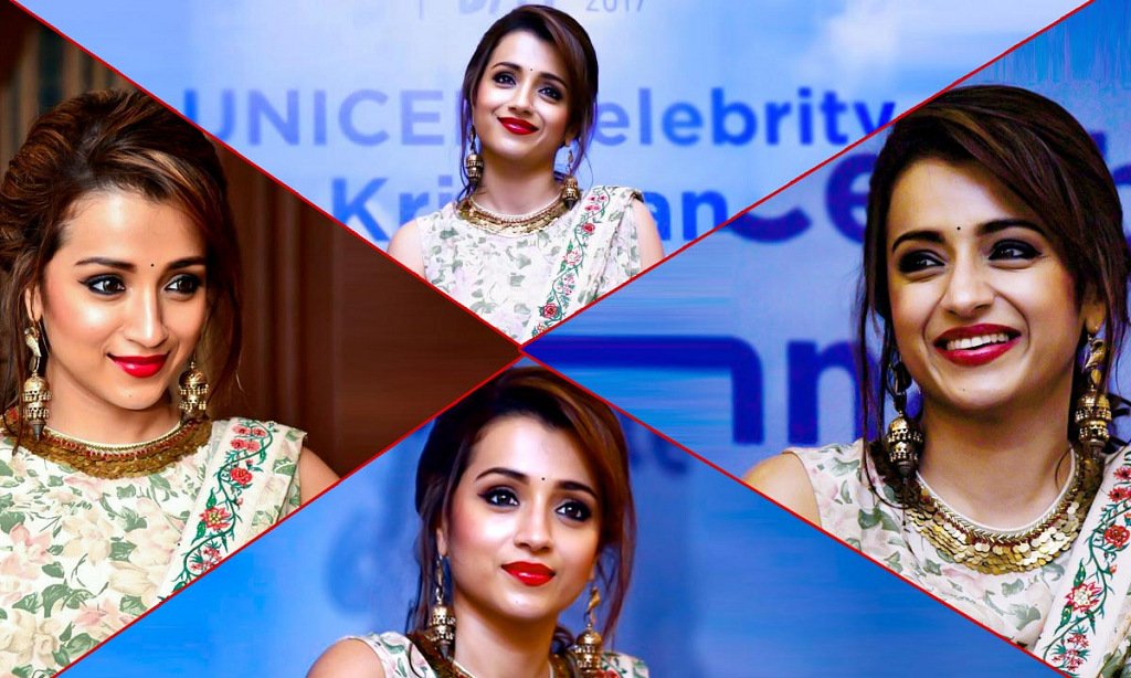 Congratulating the #SouthQueen @trishtrashers on being conferred Celebrity Advocate status by #Unicef for Child Rights✨ Let's celebrate with ► goo.gl/Crxo4e 🎶