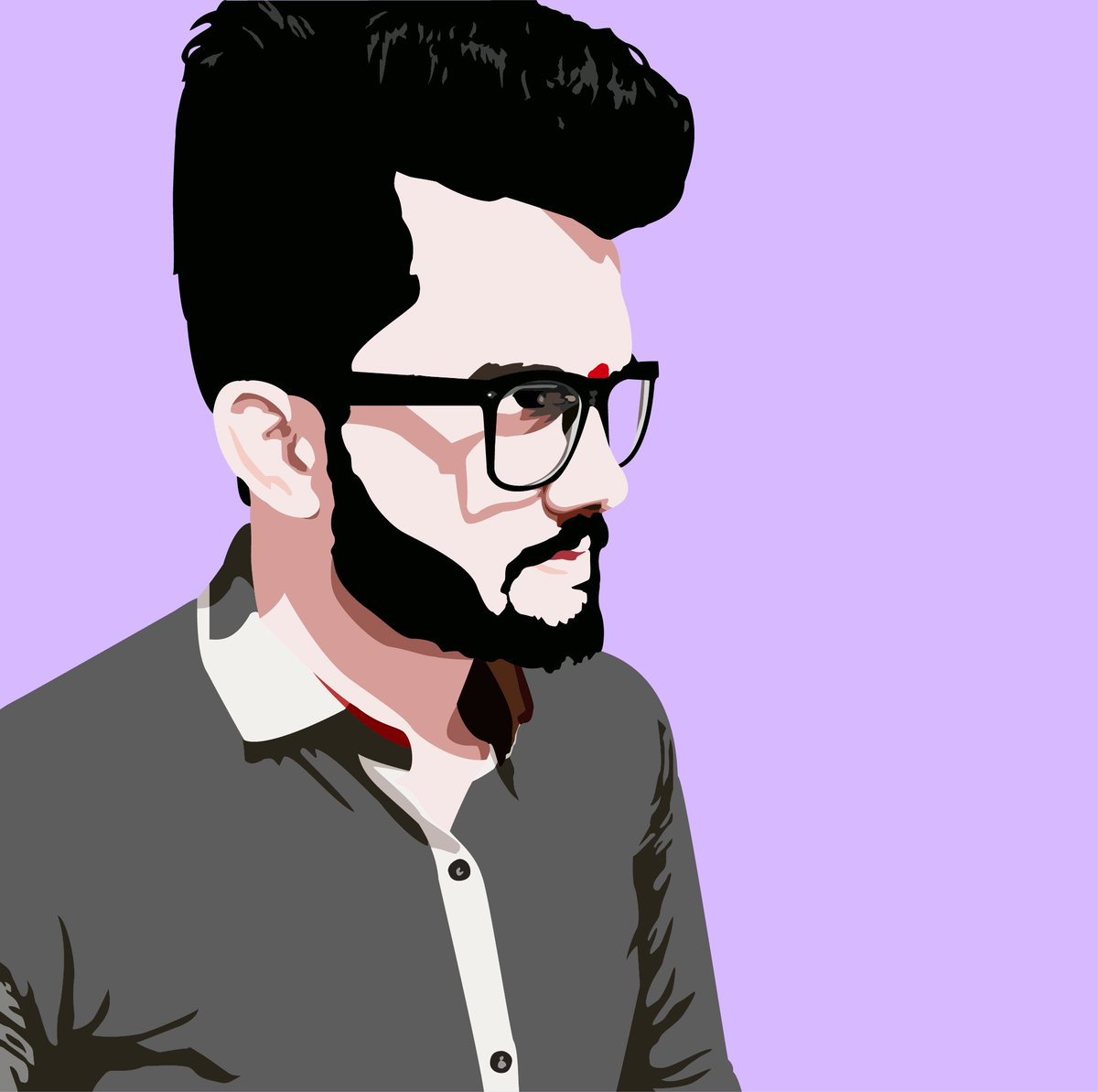 AdityaRajput96's tweet photo. i love to draw myself, draw in @Illustrator #todayswork #illustrator #graphicdesigner #artist #artofliving #lovemyself #loveillustrator #KeepGoing https://t.co/uHbcoWqtQN