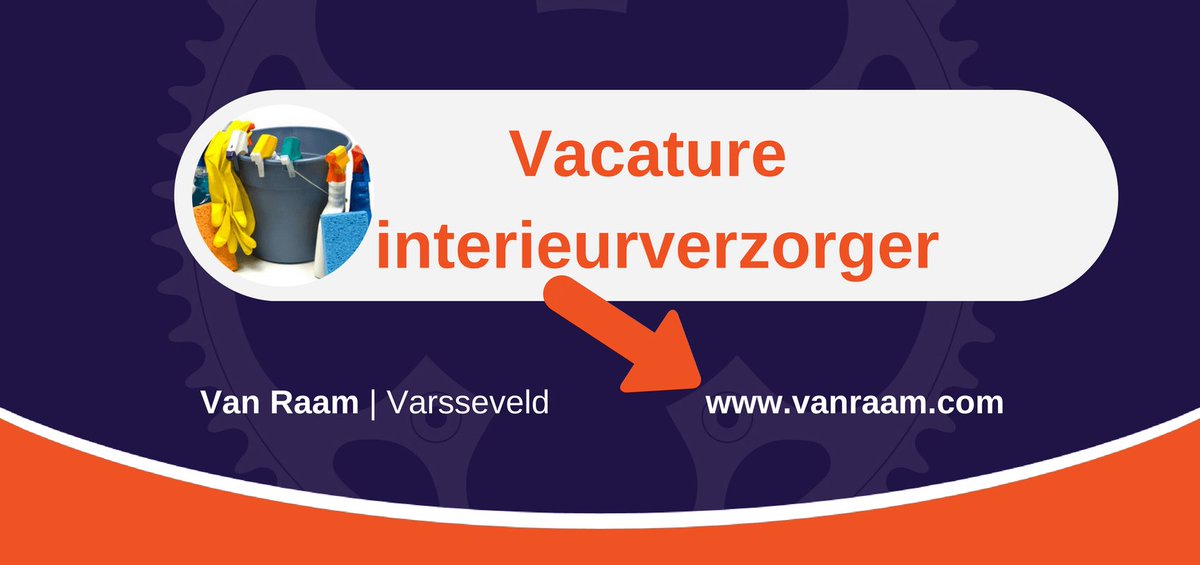 vanraam's tweet photo. Wij gaan vanaf volgend jaar zelf de schoonmaak activiteiten regelen en daarom zijn we bij @vanraam  op zoek naar 2 collega’s in de functie van: Interieurverzorger (10-15 uur per week) 🏭. Bekijk de vacature op onze website ➥ https://t.co/JSbFITW4rP #werk #vacature #Varsseveld https://t.co/nvg1X32gy3