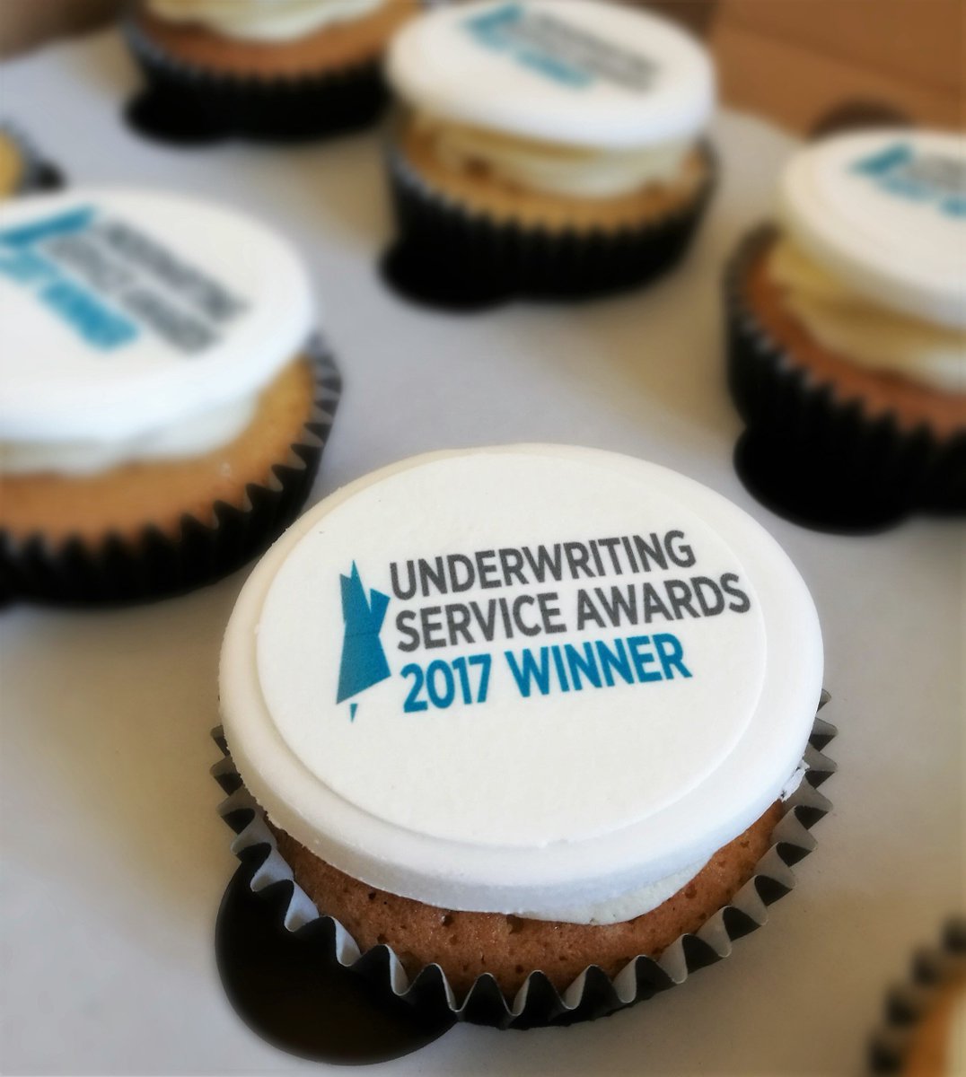 ARAG_UK's tweet photo. #MondayMotivation celebrating our double win at the Underwriting Service Awards with cupcakes for all staff as a thank you for the huge amount of hard work it takes to maintain the high service standards we have set for ourselves. Well done all! #PostUnderwriting https://t.co/Yc29xcfuyW