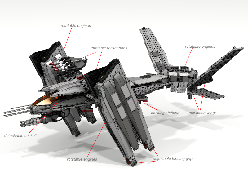 lego futuristic military
