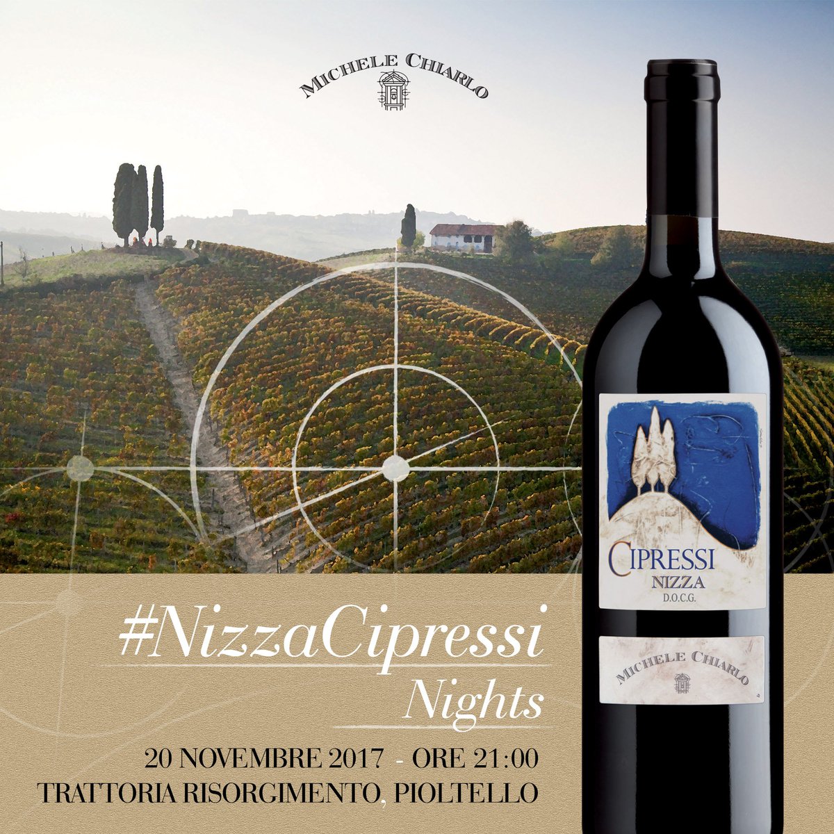 michelechiarlo's tweet photo. #NizzaDocg lovers! Siete pronti a una settimana ricca di #NizzaCipressi Night?
Iniziatela stasera alla #TrattoriaRisorgimento di Pioltello e al #CafféedegliArtisti di Alessandria. Info e prenotazioni https://t.co/KaV200wEg1 https://t.co/2pWMxUpnGY