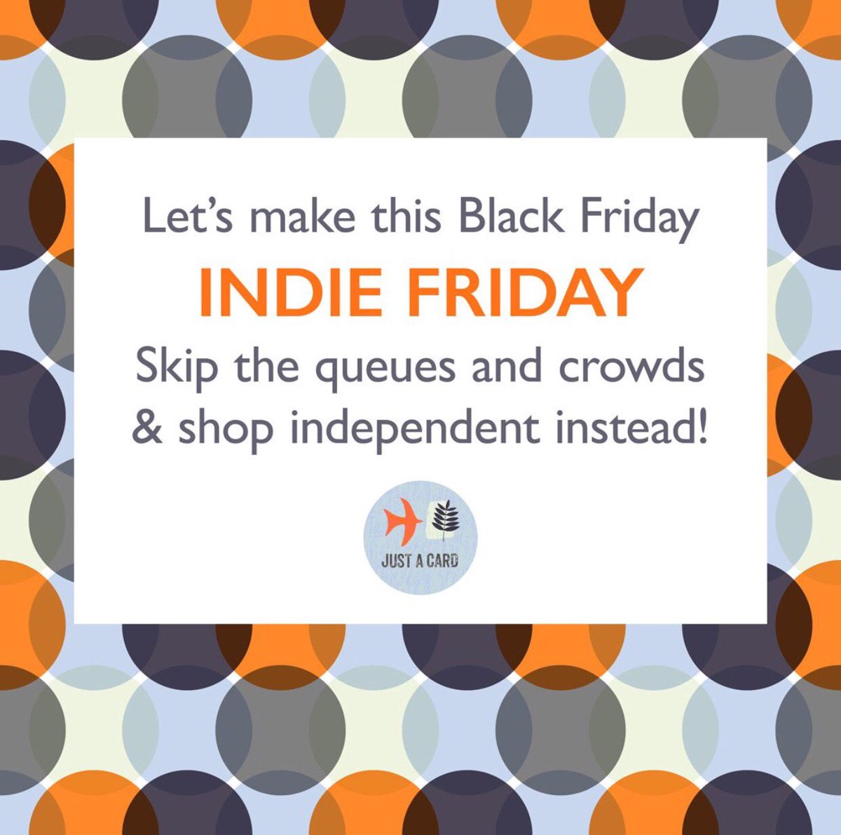 JUST A CARD tweet media