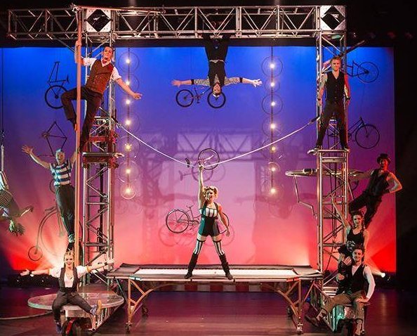 Arts_intheHeart's tweet photo. How cool does this look!? Cirque Mechanics: Pedal Punk is tonight at 7:30, as part of the Augusta University Lyceum Series #augustaarts https://t.co/RwUUKE7oQo https://t.co/Yw5iyxAIsz