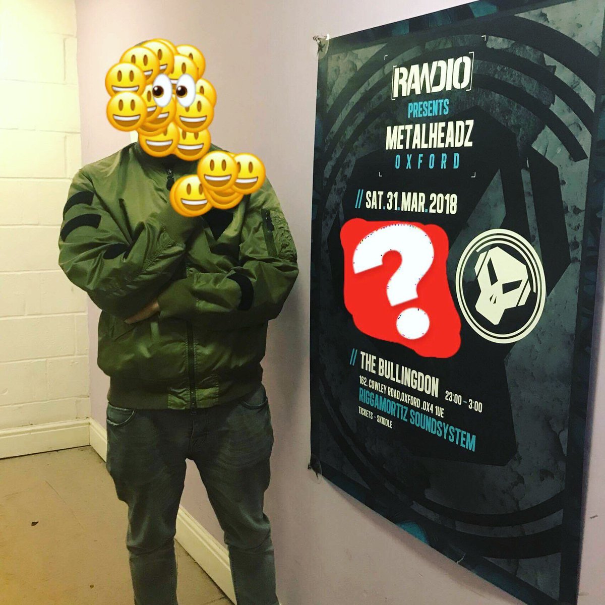2018. <a href="/metalheadzmusic/">Metalheadz</a> on the agenda.... but who's the legend in the green jacket &amp; who's on the line up?👀🌶 #dnb #oxford #Metalheadz